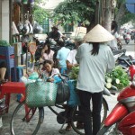 Les trottoirs - Hanoï ville - 12072011