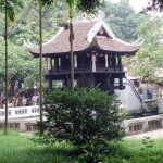 Temple dans le jardin d'Hô Chi Minh 1 - Hanoï ville - 16072011