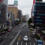 Rue de Yokohama vu d'un pont - Yokohama - 04102013